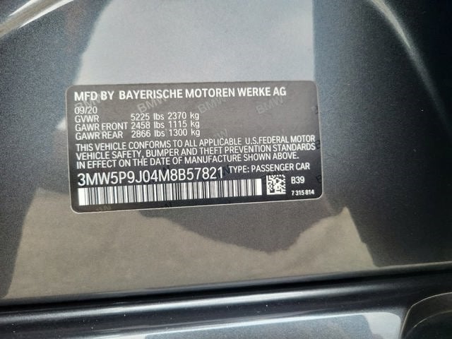2021 BMW 330e xDrive 330e xDrive Plug-In Hybrid North America